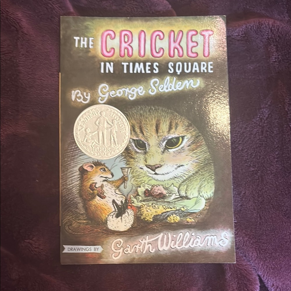A Mouse, a Cat, and a Cricket Book